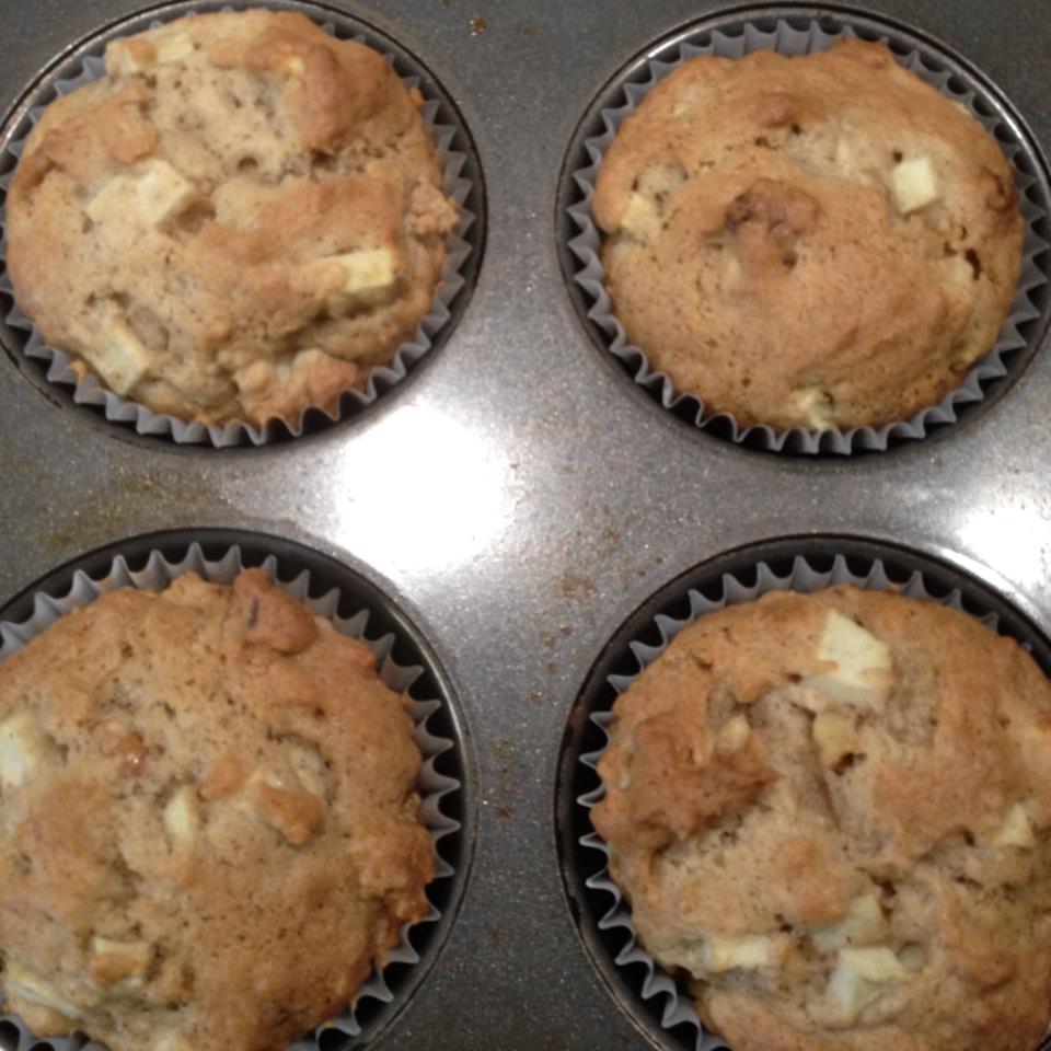 Apple Walnut Muffins