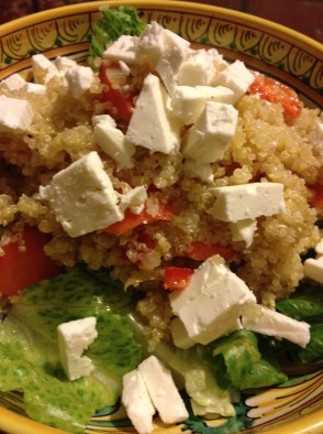 quinoa and carrot salad